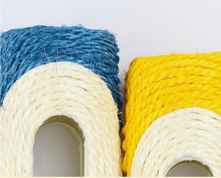 Sisal Drum Cat Toy - Engaging And Durable Chew Toy For Feline Fun