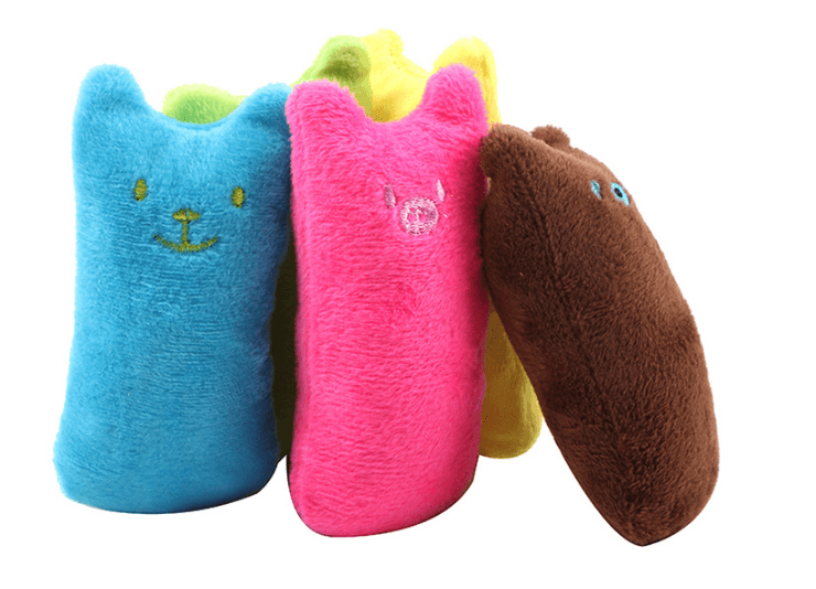 Interactive Catnip Cat Pillow Toy - Fun And Safe Pet Chew Toy To