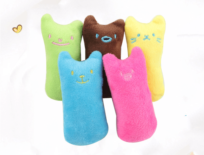 Interactive Catnip Cat Pillow Toy - Fun And Safe Pet Chew Toy To