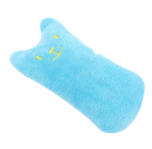 Interactive Catnip Cat Pillow Toy - Fun And Safe Pet Chew Toy To
