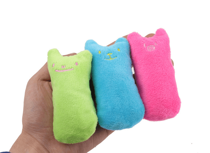 Interactive Catnip Cat Pillow Toy - Fun And Safe Pet Chew Toy To
