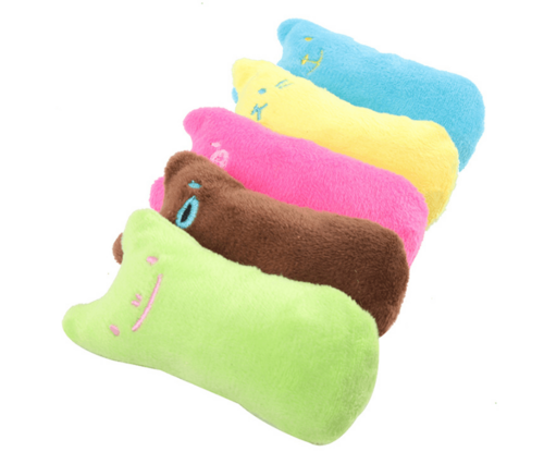 Interactive Catnip Cat Pillow Toy - Fun And Safe Pet Chew Toy To