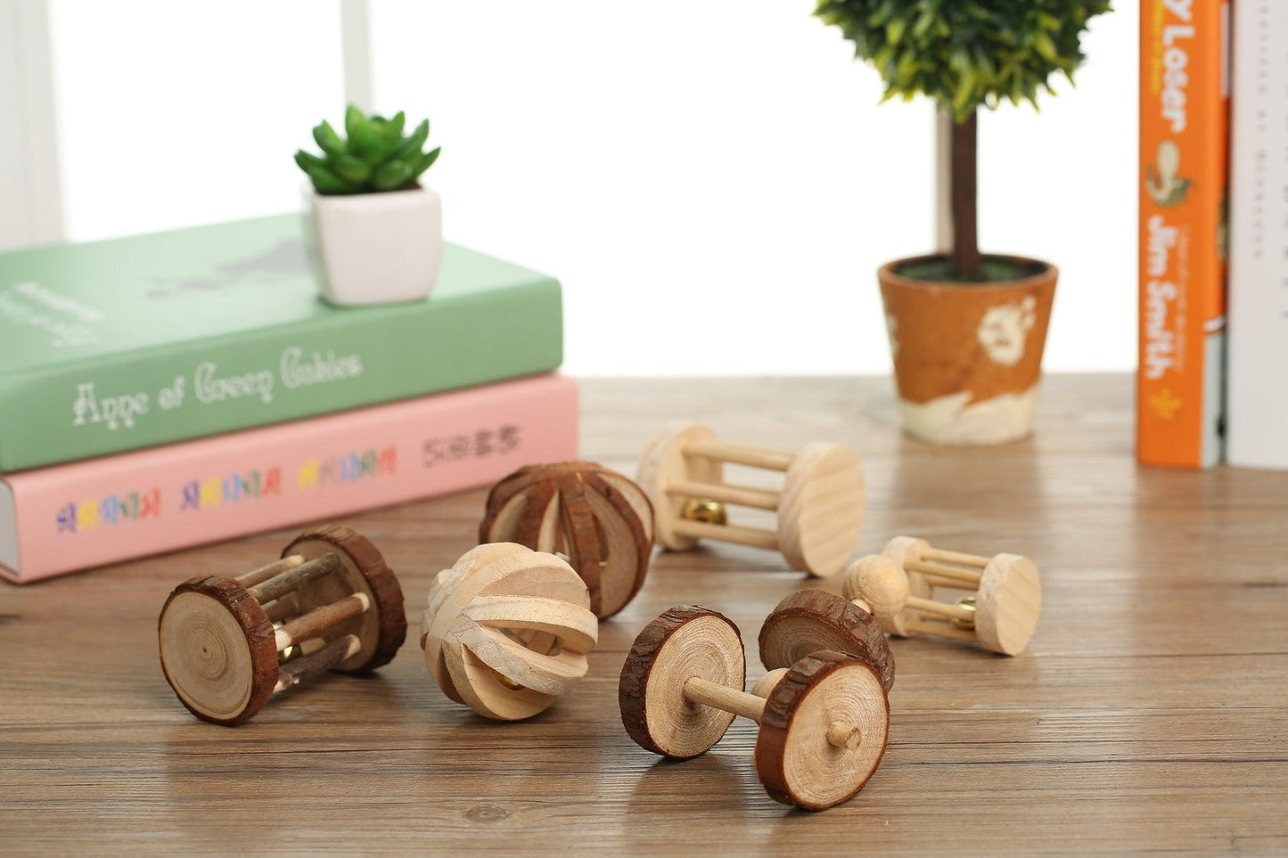 Wooden Dog Toy Molar Fun!