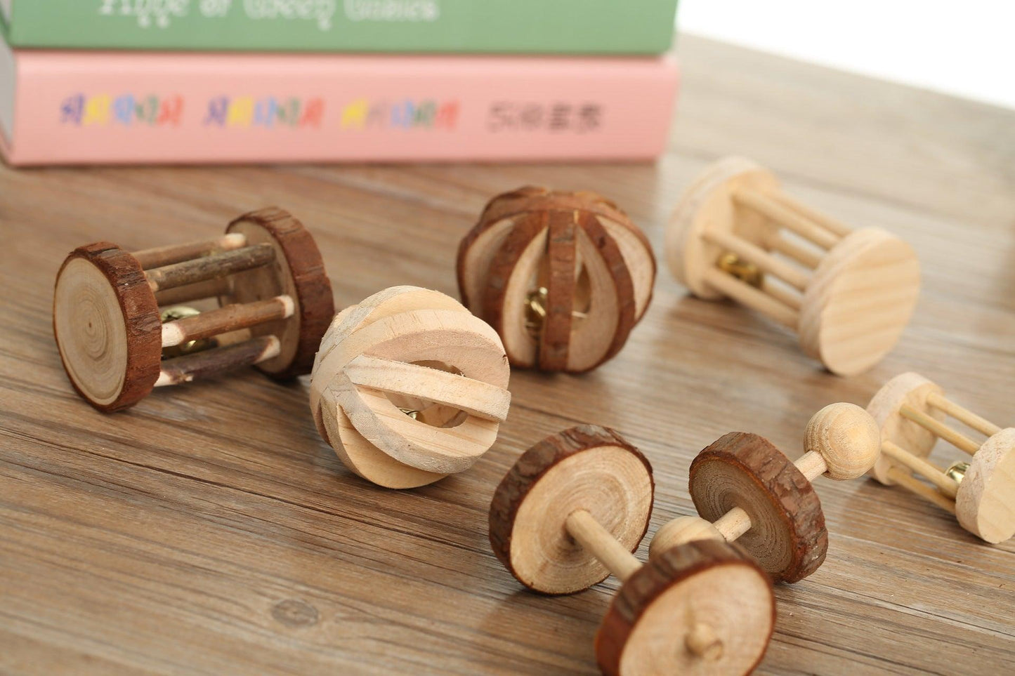 Wooden Dog Toy Molar Fun!