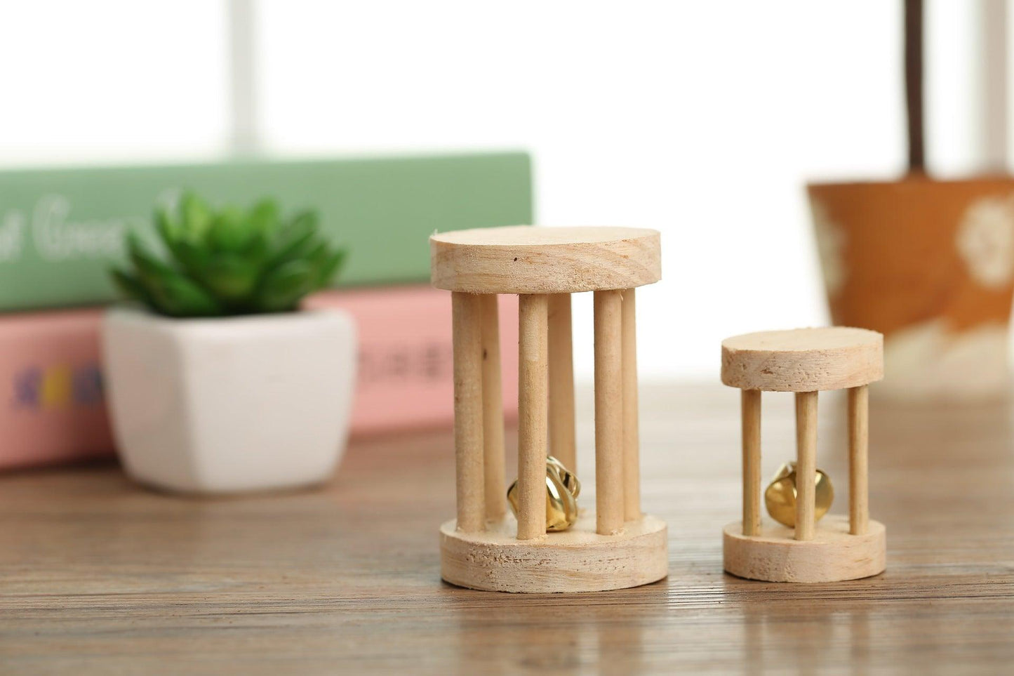 Wooden Dog Toy Molar Fun!