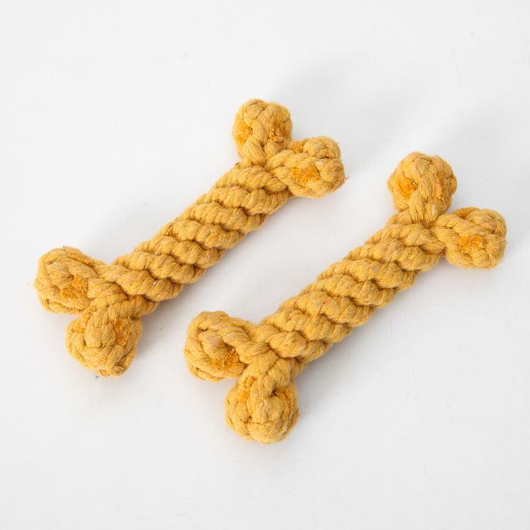 Bite-Resistant Cotton Rope Knot Toy For Dogs