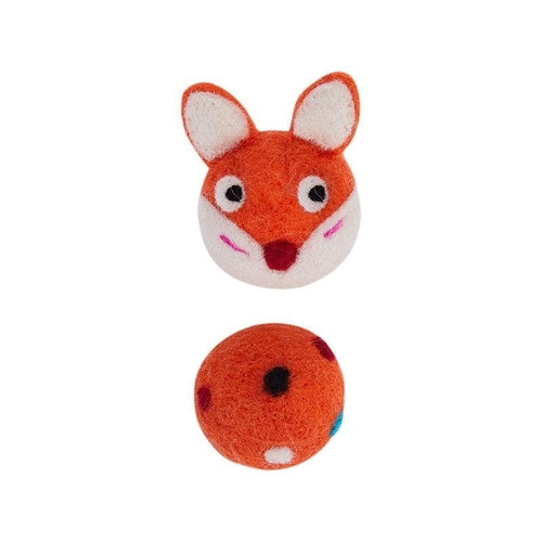 Colorful Interactive Cat Toy Made With Felt With Bell Sound