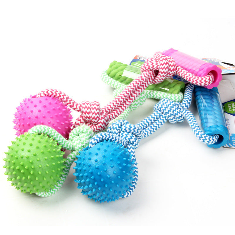 Rubber Chew Training Dog Toy