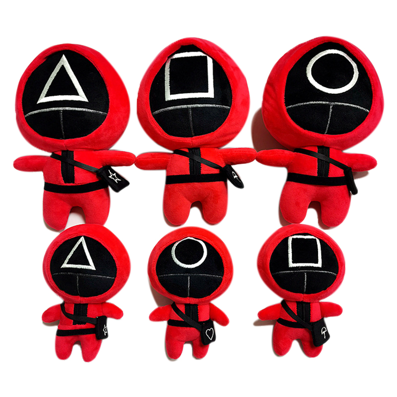 Korean Squid Game Stuffed Plush Dog Toys